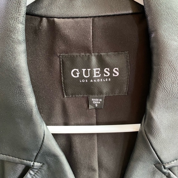 Guess Faux Leather Jacket size S - Picture 6 of 7